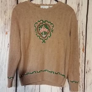 Vintage Northern Isles Sweater Birds
